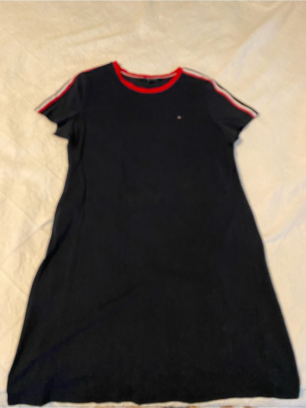 Tommy Hilfiger Navy Blue Dress Size Large